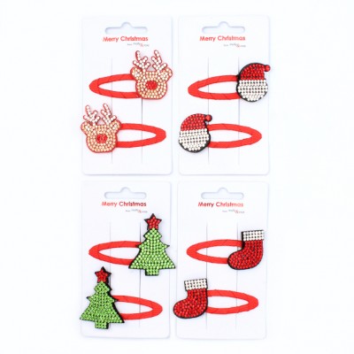 Xmas Diamante Sleepy Strip of 12 (12)